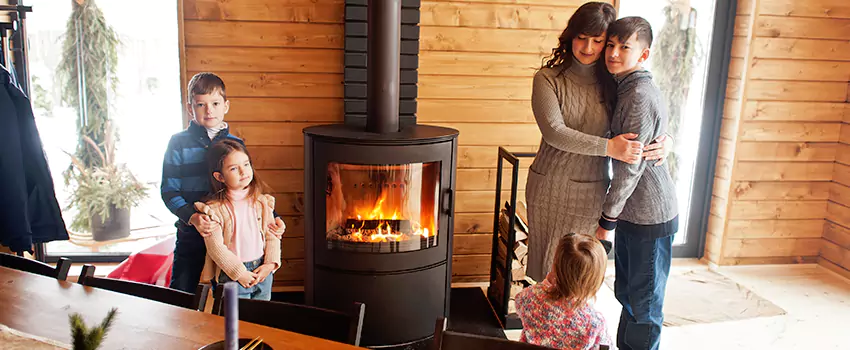 Morso Cast Iron Fireplace Insert Installation in Floral Park, New York