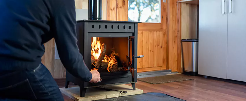 Open Hearth Wood Fireplace Installation in Floral Park, NY