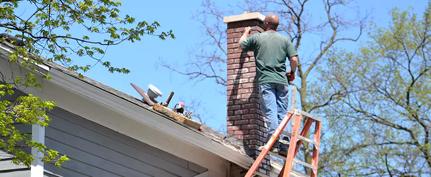 Vinyl and PVC Chimney Flashing Installation in Floral Park, NY